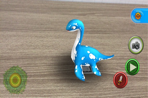 AR Cute Dinosaurs(Augmented Reality + Cardboard) screenshot 4