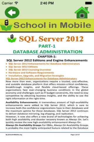 SQL Server 2012 Preparation Free screenshot 3