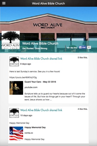 Word Alive Bible Church screenshot 3