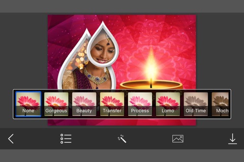 Diwali Photo Frames - Editor screenshot 3