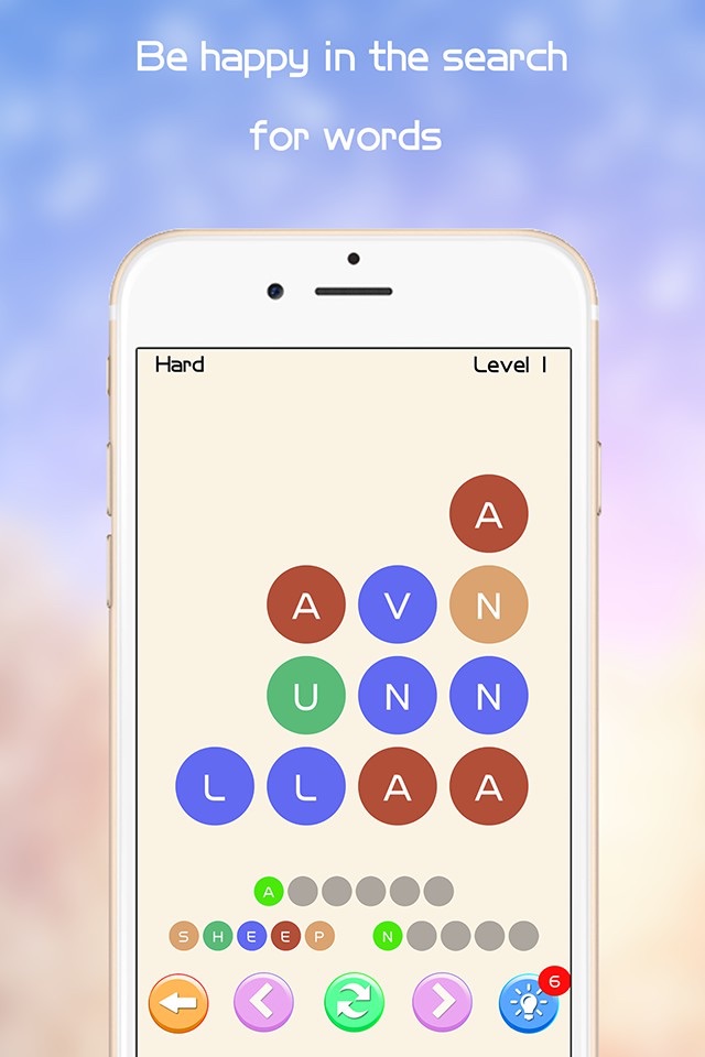 Word Dots - Find Target Words, Brain Challenge Puzzles screenshot 2
