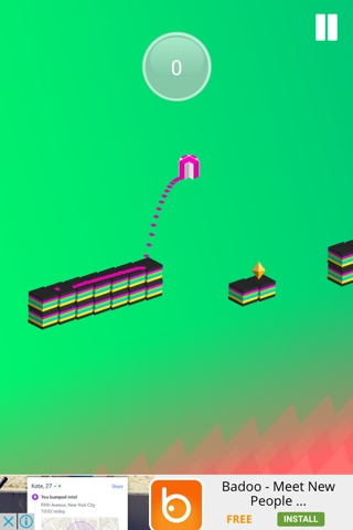 Block Escaping -- Tapping and Jumping on the blocks ! screenshot 3