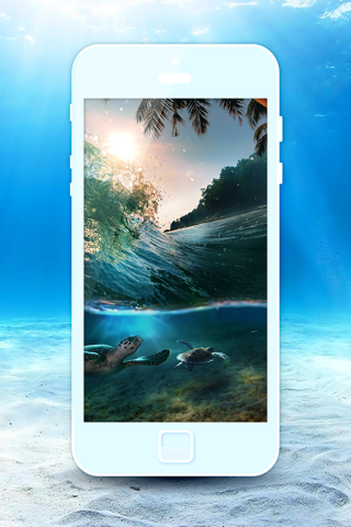 Underwater Wallpaper Gallery - Beautiful Sea Animals Backgrounds & Aquarium Lock-Screen.s screenshot 2