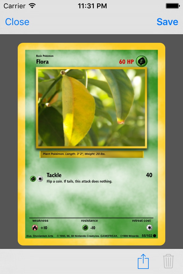 Card Builder for Pokemon screenshot 2