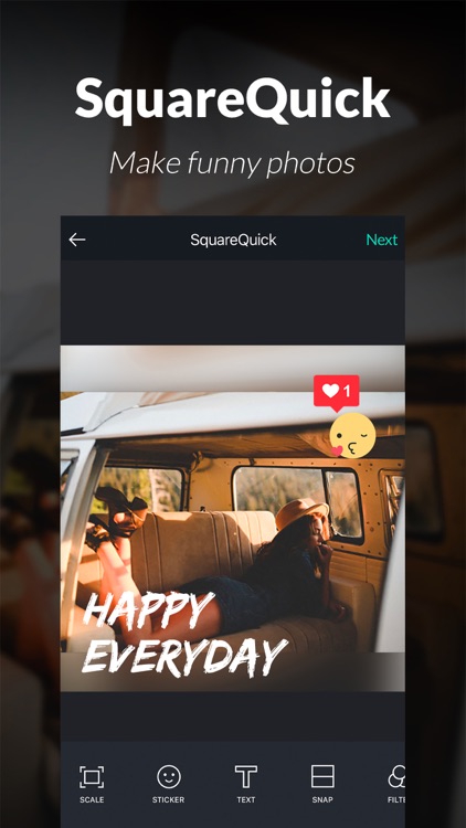 Square Quick - Photo Editor screenshot-0