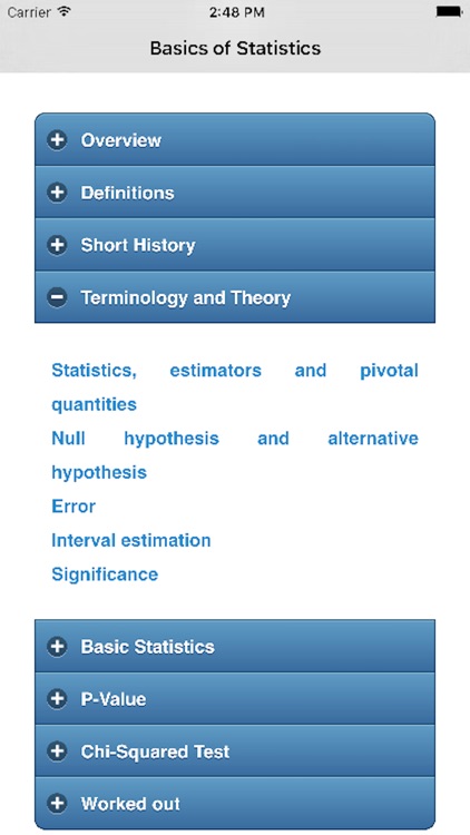 Basics of Statistics screenshot-3