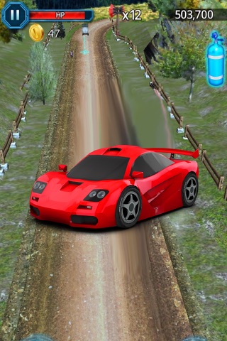 Car Race Vs Police Bike Racing : 3D Driving Simulator Free Games screenshot 4