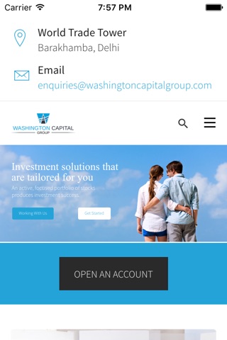Washington Capital Group screenshot 3