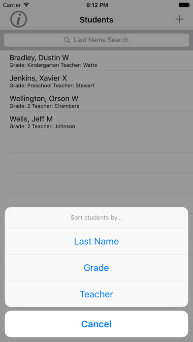 How to cancel & delete Student Information Tracker from iphone & ipad 3