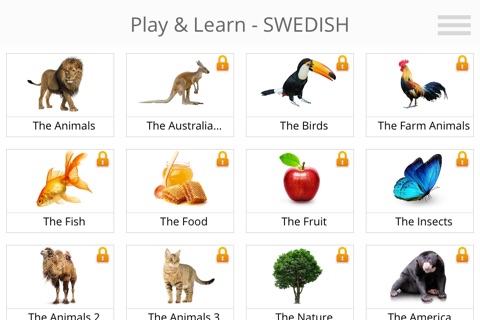 Play and Learn SWEDISH screenshot 2
