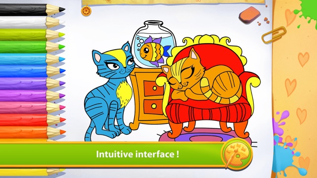 Kitties - Living Coloring Free(圖5)-速報App