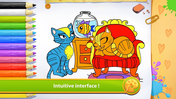 Kitties - Living Coloring Free screenshot-4