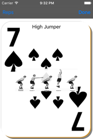 Deck of Cards Workout screenshot 3