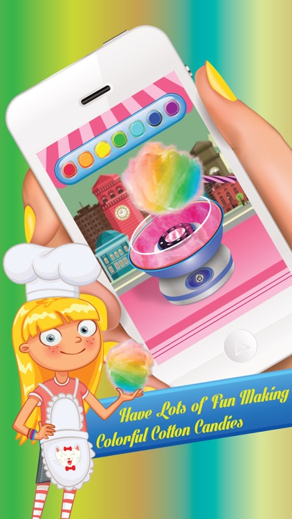 Rainbow Cotton Candy Maker - Snack Lover carnival