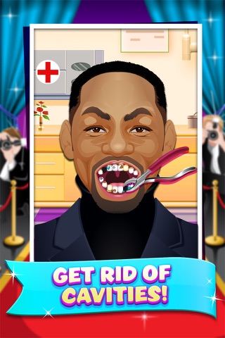 Celebrity Dentist Doctor Salon Kids Game Free screenshot 2