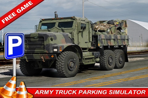 Army Truck - Parking Driving Simulator screenshot 2