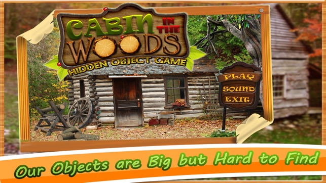 Cabin in the Woods Hidden Objects Game(圖4)-速報App