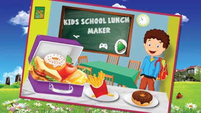 How to cancel & delete Kids school lunch maker – A school food & lunch box cooking game for girls from iphone & ipad 1