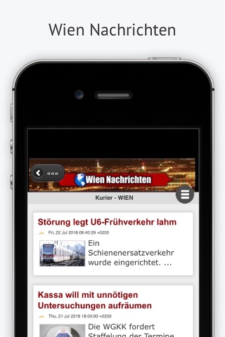 Wien Nachrichten screenshot 4