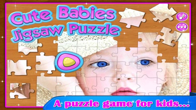 Cute Babies Jigsaw Puzzle - Kids Puzzle Fun(圖1)-速報App