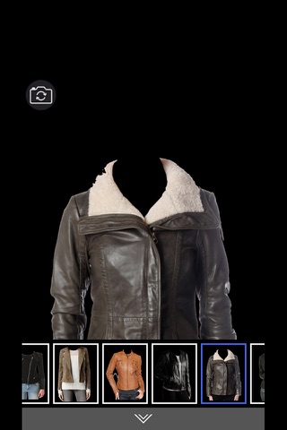 Leather Coat for Woman Suit - Latest and new photo montage with own photo or camera screenshot 4