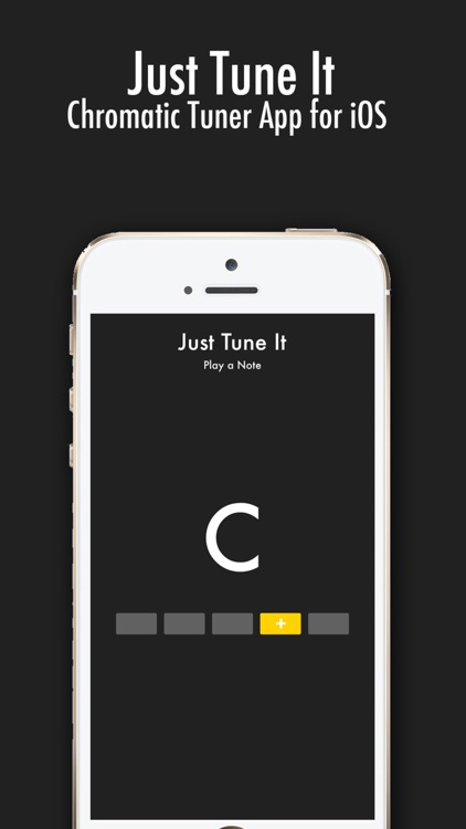 Just Tune It - Chromatic Tuner for iOS