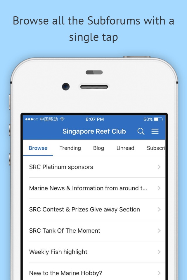 Singapore Reef Club Forum screenshot 2
