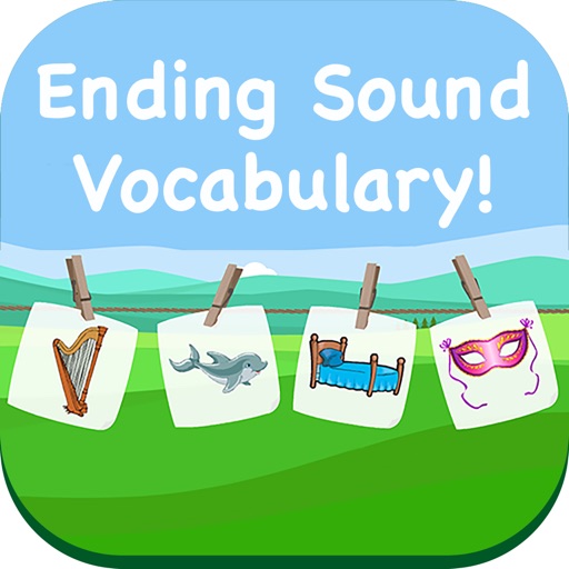 Ending Sound Vocabulary Icon