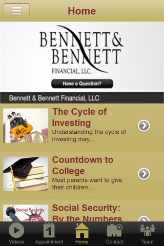 Bennett & Bennett Financial, LLC. screenshot 2