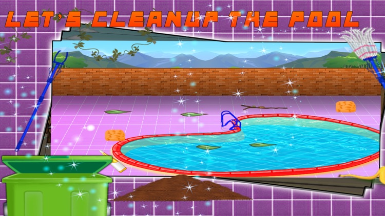 Pool Party – Crazy kids swimming & cleanup game for fun time screenshot-4