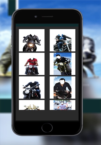 Men's Motorcycle Photo Suit - Awesome Uniform Camera Stickers and Picture Montage Maker screenshot 3
