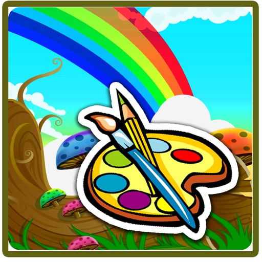 Coloring books (Animals2) : Coloring Pages & Learning Educational Games For Kids Free! icon