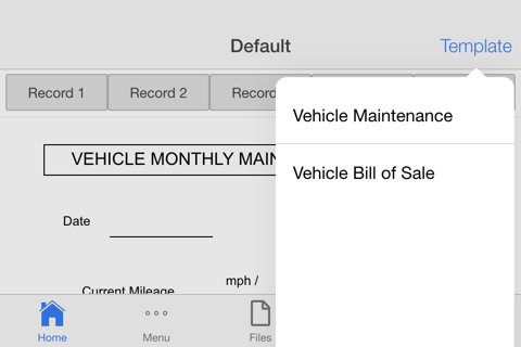 Vehicle Maintenance screenshot 3