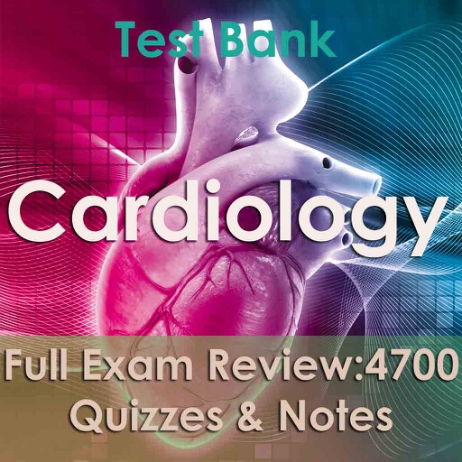 Cardiology Test Bank & Exam Review App - 4700 Flashcards Study Notes - Terms, Concepts & Quiz icon