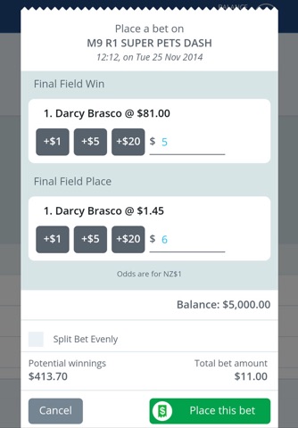 TAB - Racing & Sports Betting screenshot 3