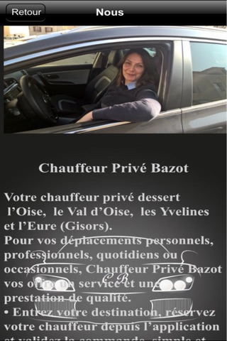 Chauffeur Privé Bazot screenshot 2