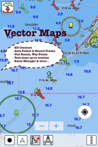 i-Boating: Seychelles, Mauritius & Tanzania - Marine Charts & Nautical Maps screenshot 4