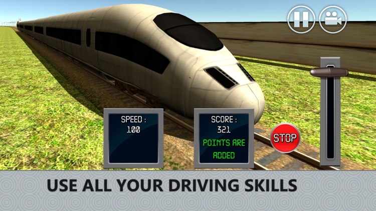 Euro Bullet Train Driving Simulator 3D