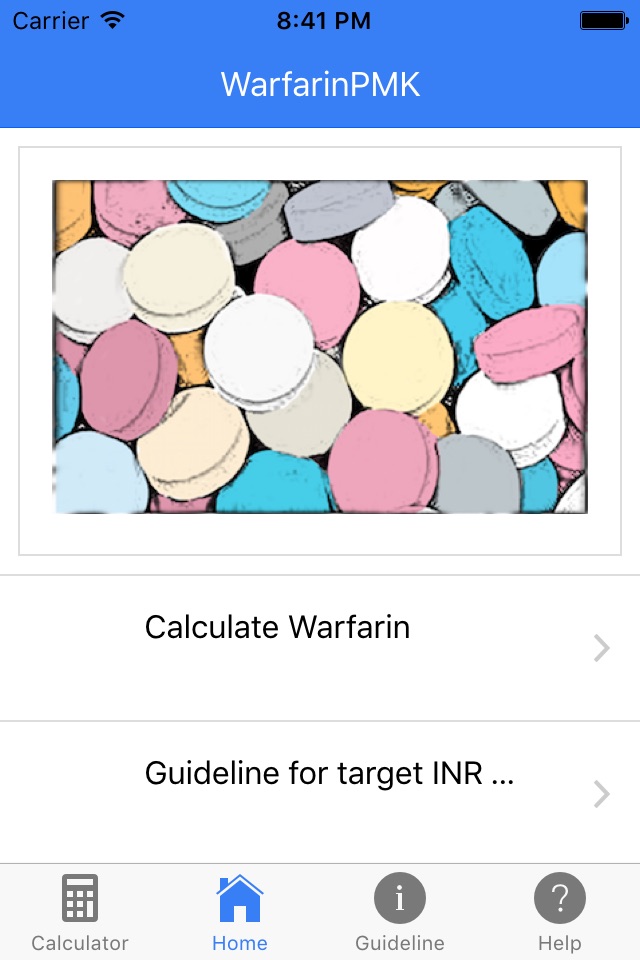 WarfarinPMK screenshot 2