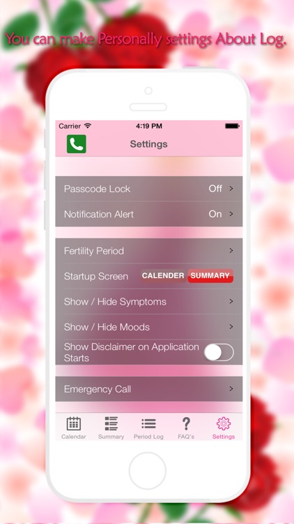 Fertility Period Tracker - Ovulation Tracker & Monthly Cycles with Menstrual Calendar