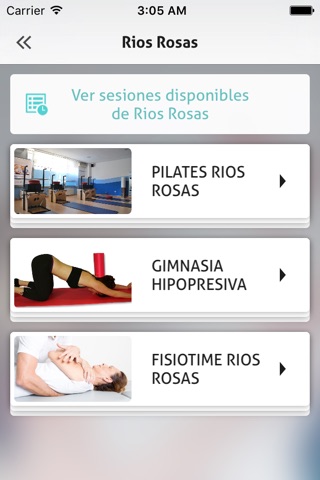 Fisioespaña Wellness screenshot 2