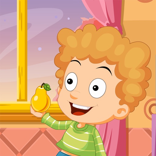 Cute Boy Eat Fruit - physics free game - fruit game iOS App