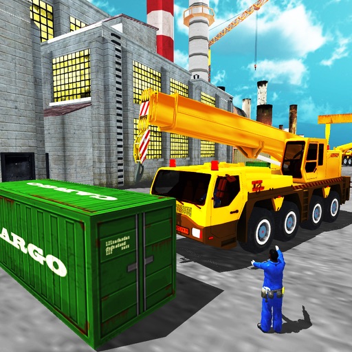 Cargo Loader Trailer Crane Simulator 3D - Grand Truck Hill Driving and Parking Sim Game iOS App