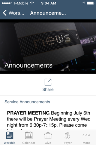 Arlington Church of God, Akron Oh screenshot 2