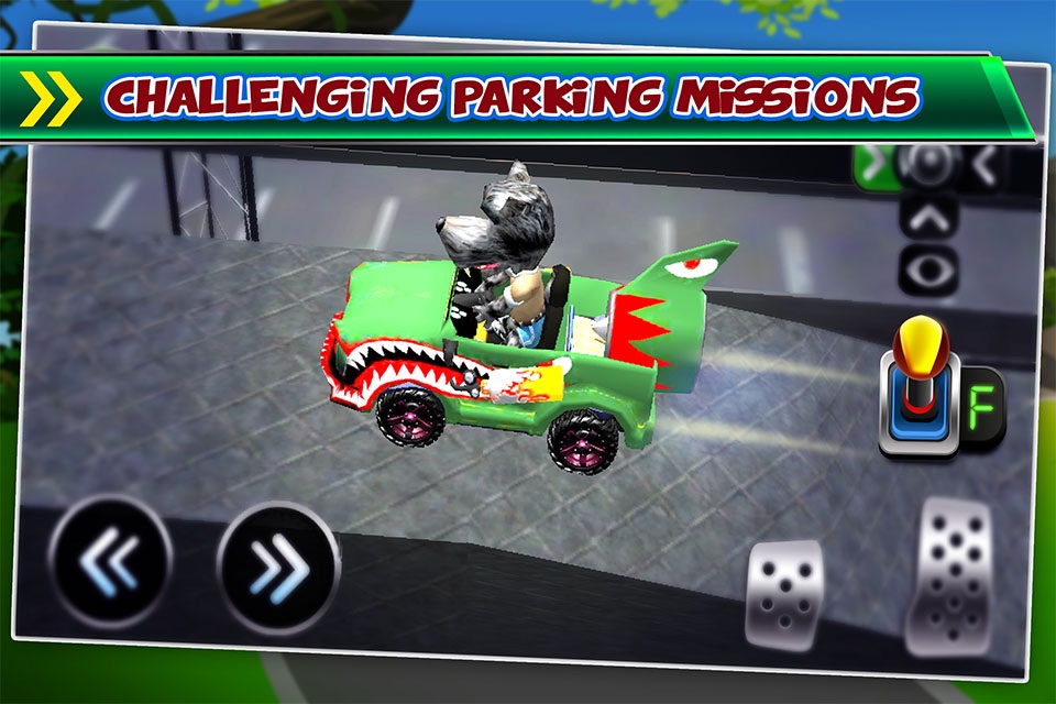 Horse Car Parking Driving Simulator - My 3D Sim Park Run Test & Truck Racing Games! screenshot 2