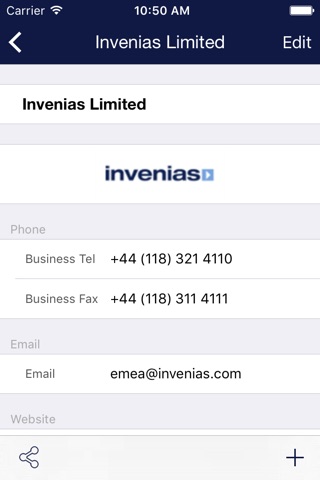 Invenias screenshot 4