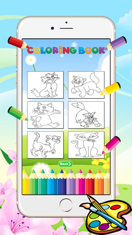 Cat Coloring Book - All In 1 Animal Drawing screenshot-4