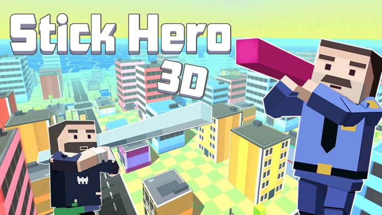 Stick Hero 3D screenshot-4