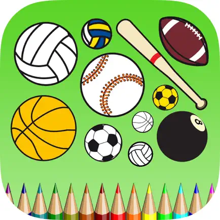 Sport Coloring Book: Learn to color and draw an athlete, football player, tennis and more Cheats