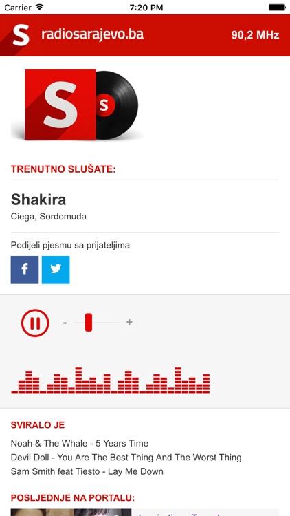 Radio Sarajevo Mobile screenshot-4